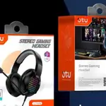 Otu Stereo Gaming Headset Static Rgb Lighiting Stereo (Hj-20)